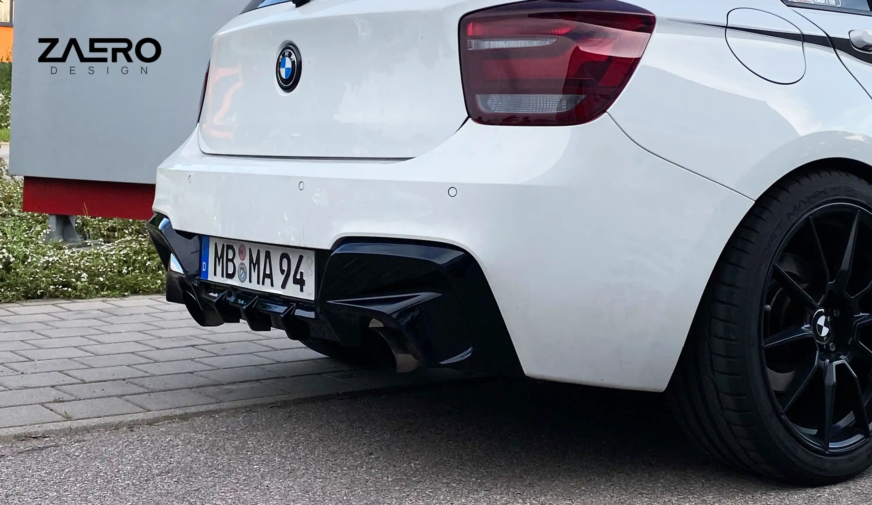 Rieger Frontspoilerlippe BMW 1er F20/F21 inkl. CH-Gutachten
