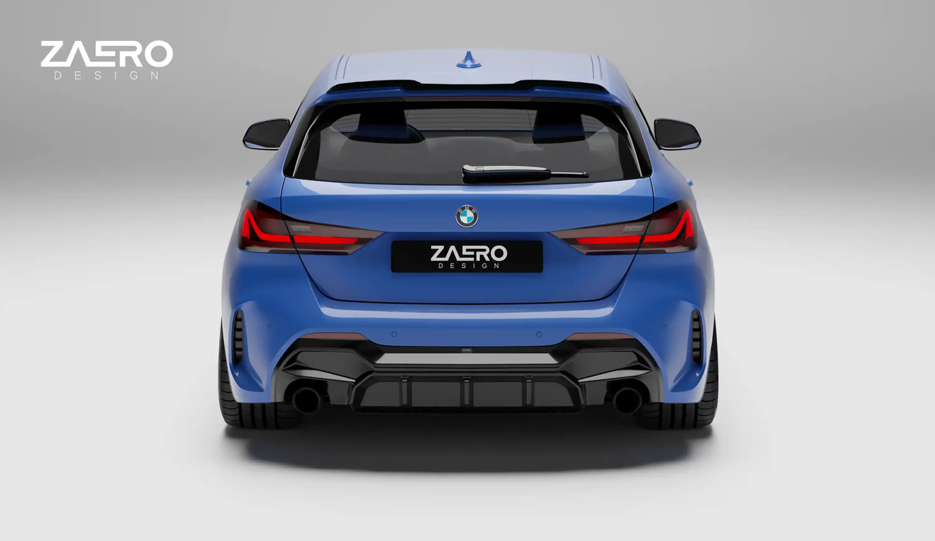 ZAERO DESIGN Diffuser for BMW 1-Series F40