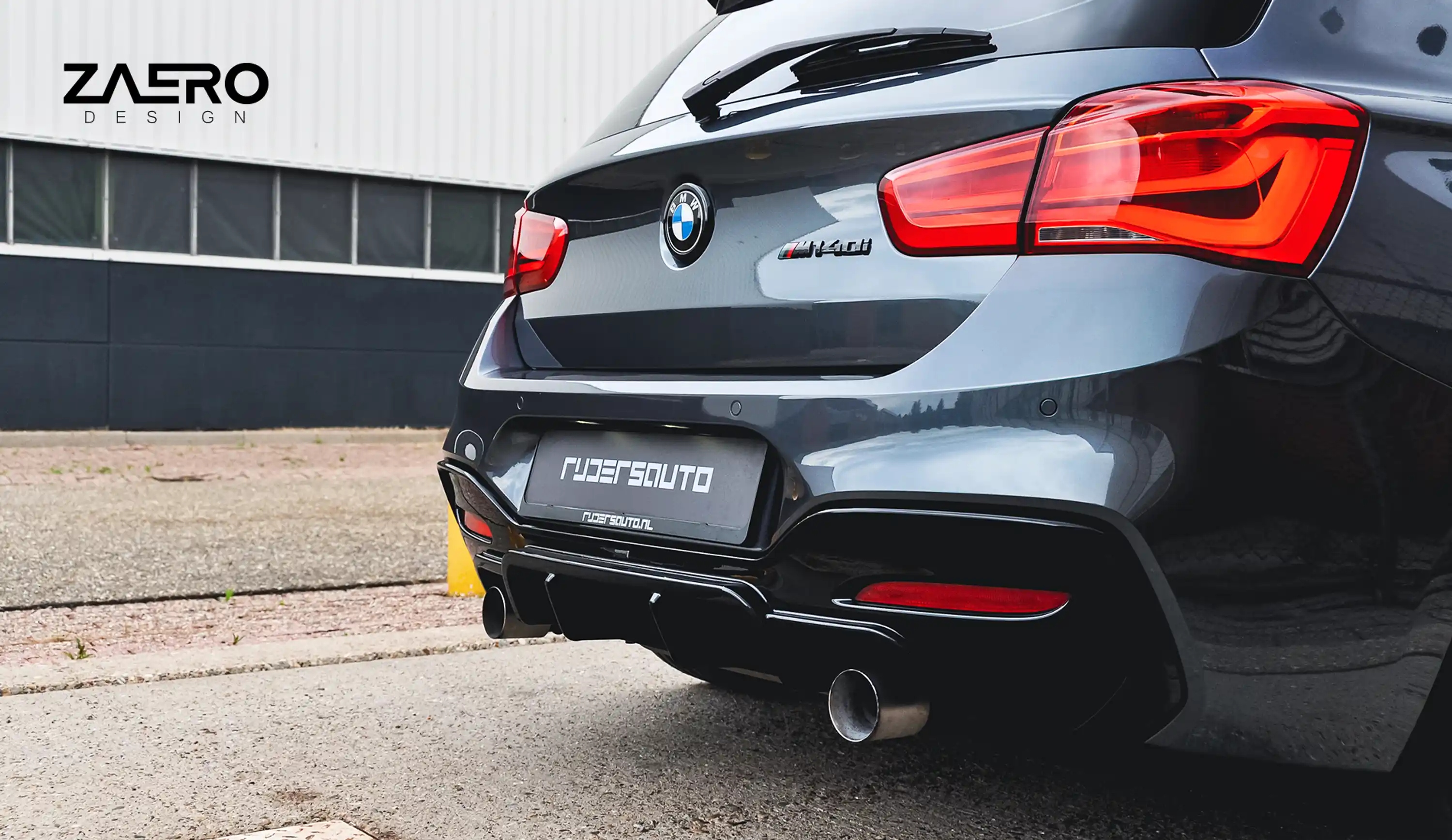 Diffusor von ZAERO DESIGN für BMW 1er F20 F21 (2015-2019)