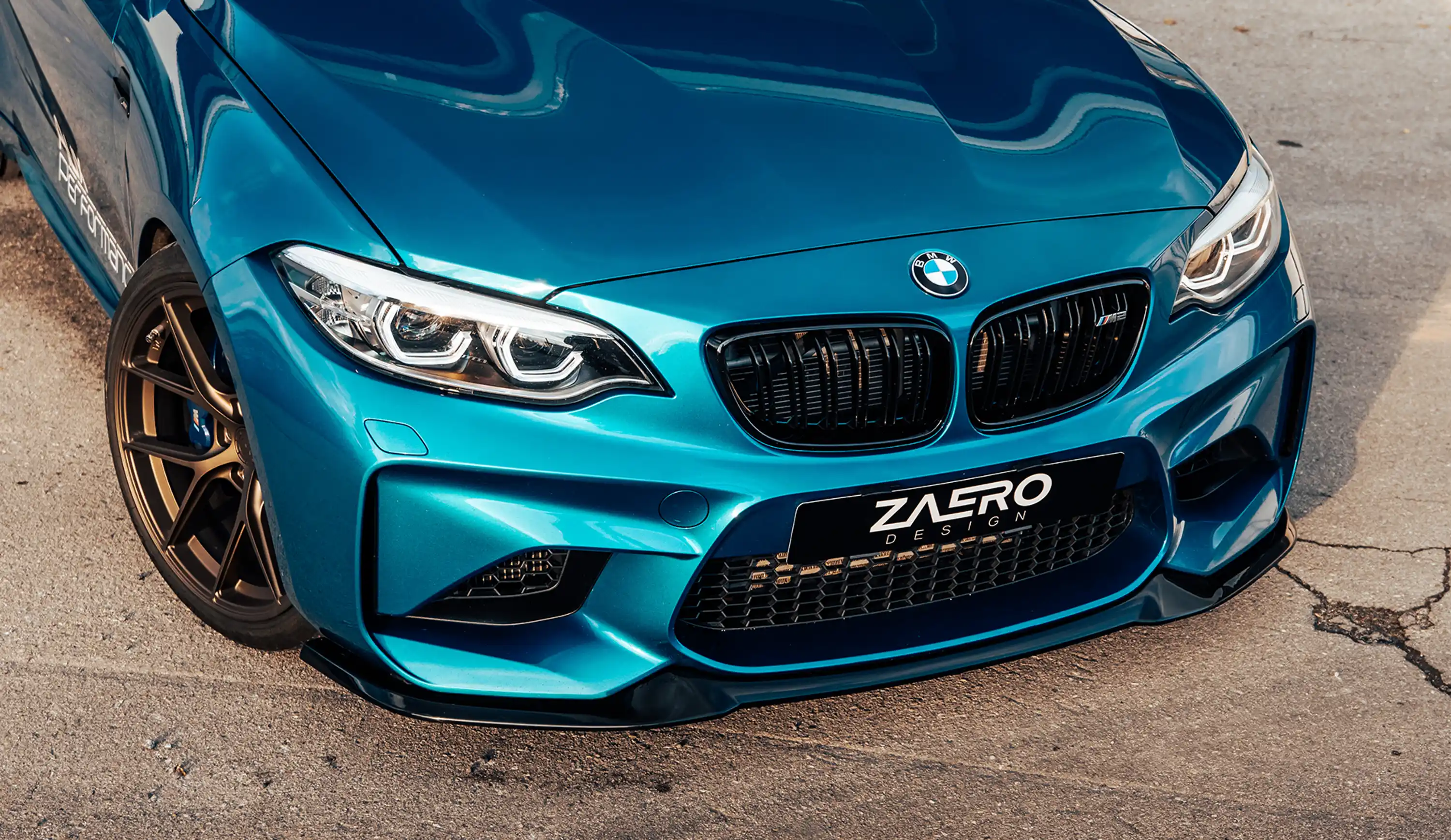 front splitter by ZAERO DESIGN for BMW M2 F87