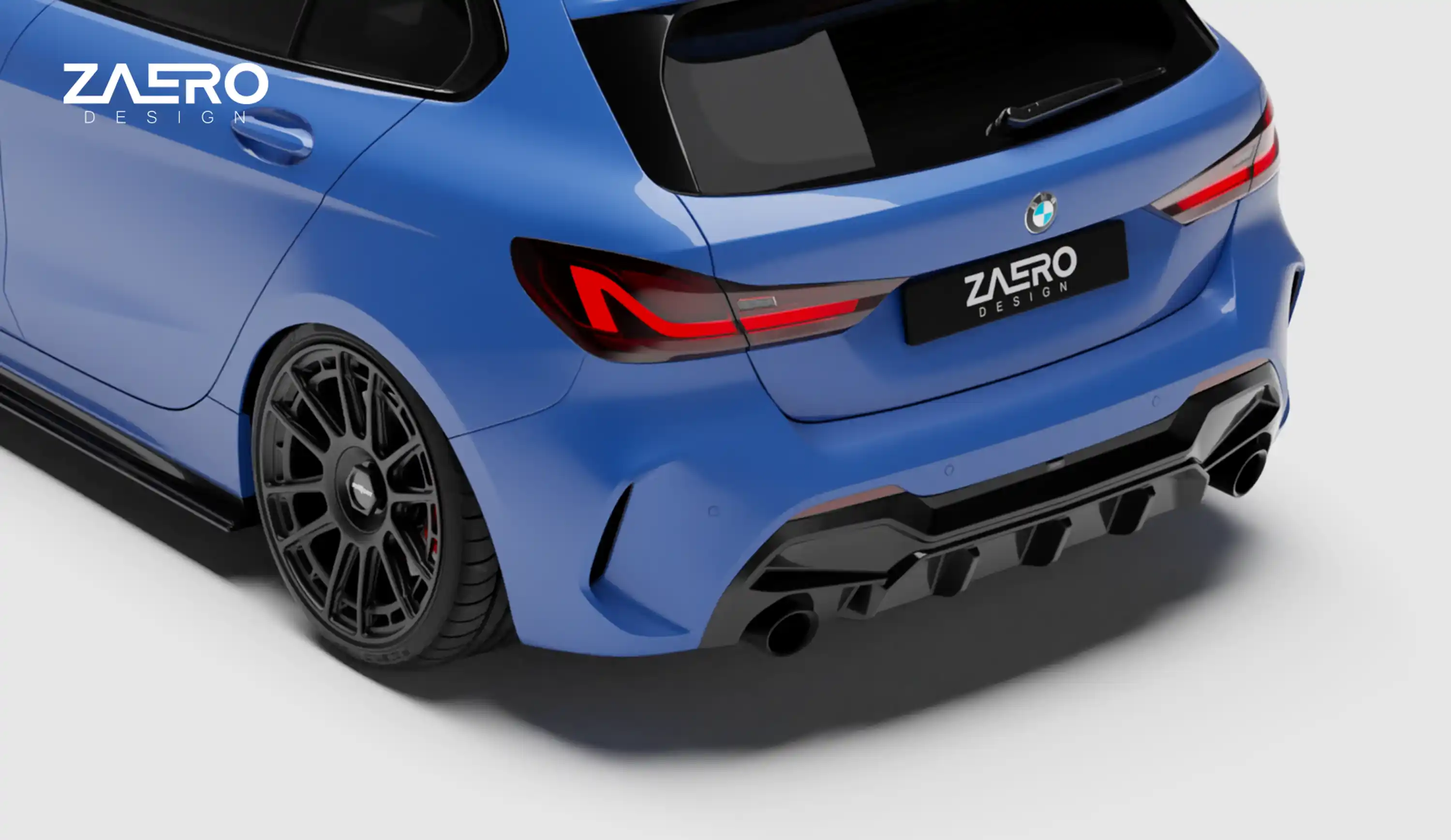 ZAERO DESIGN Diffuser for BMW 1-Series F40