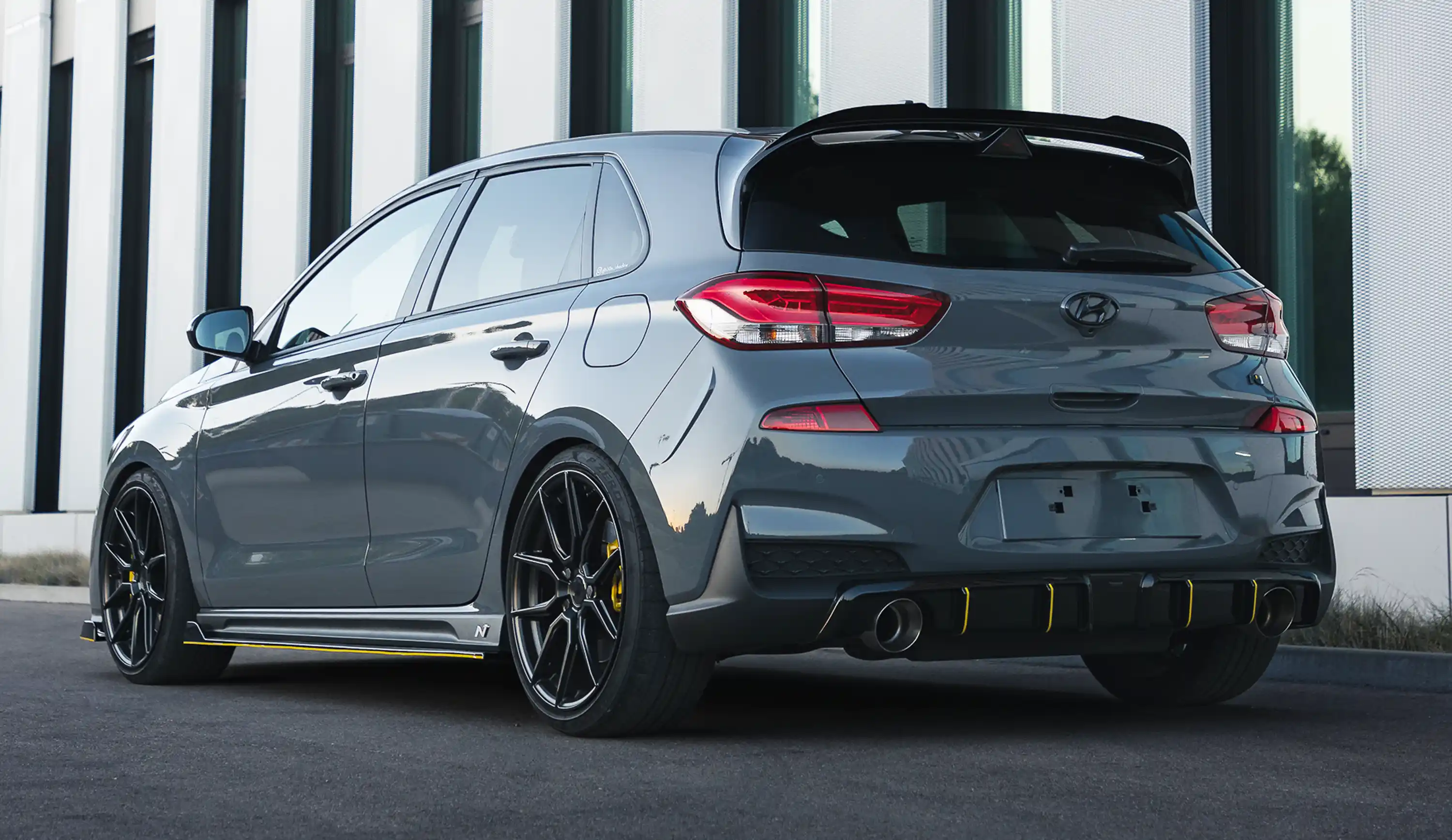 ZAERO DESIGN Diffusor für Hyundai i30N Vorfacelift