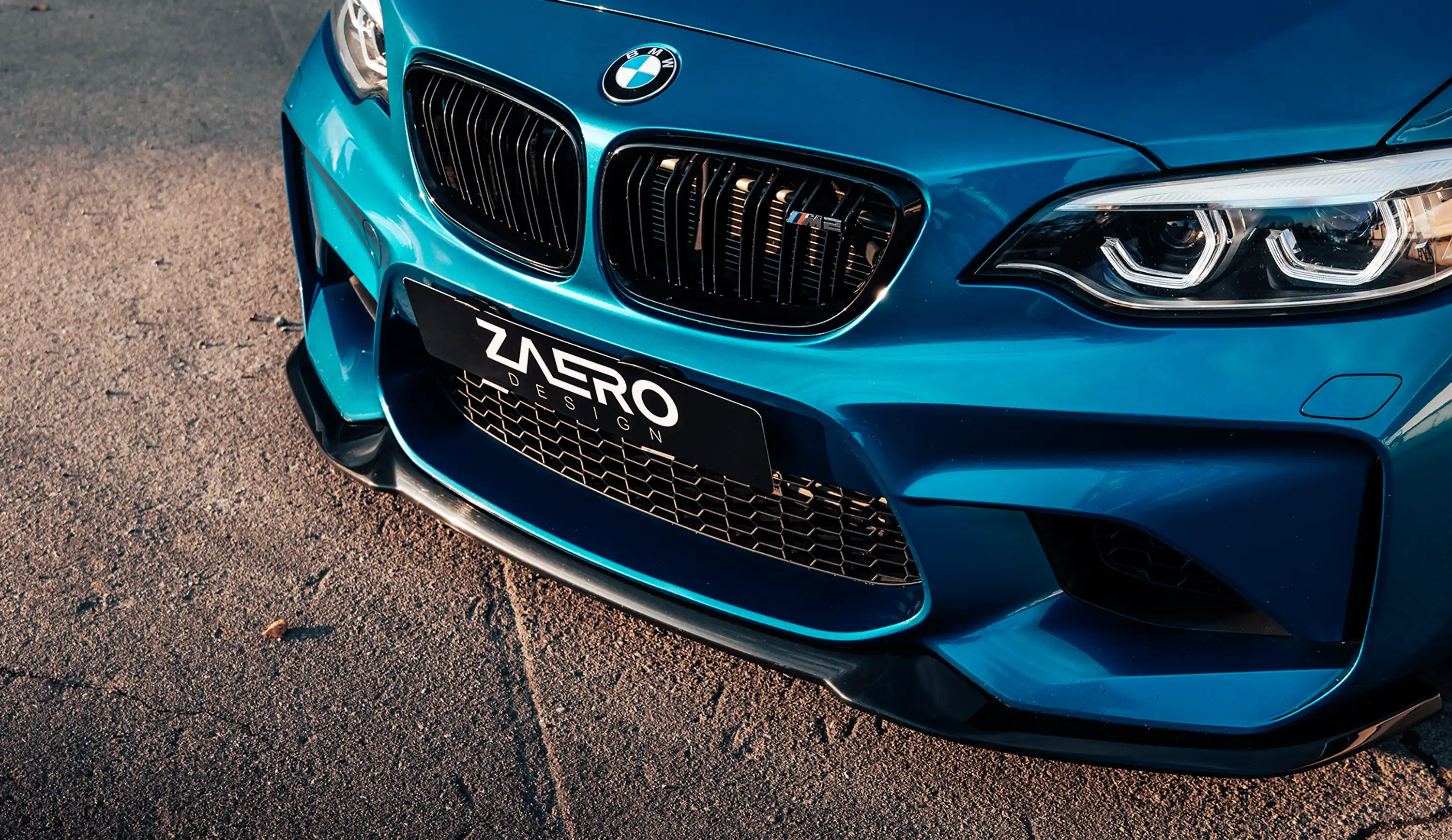 front splitter by ZAERO DESIGN for BMW M2 F87