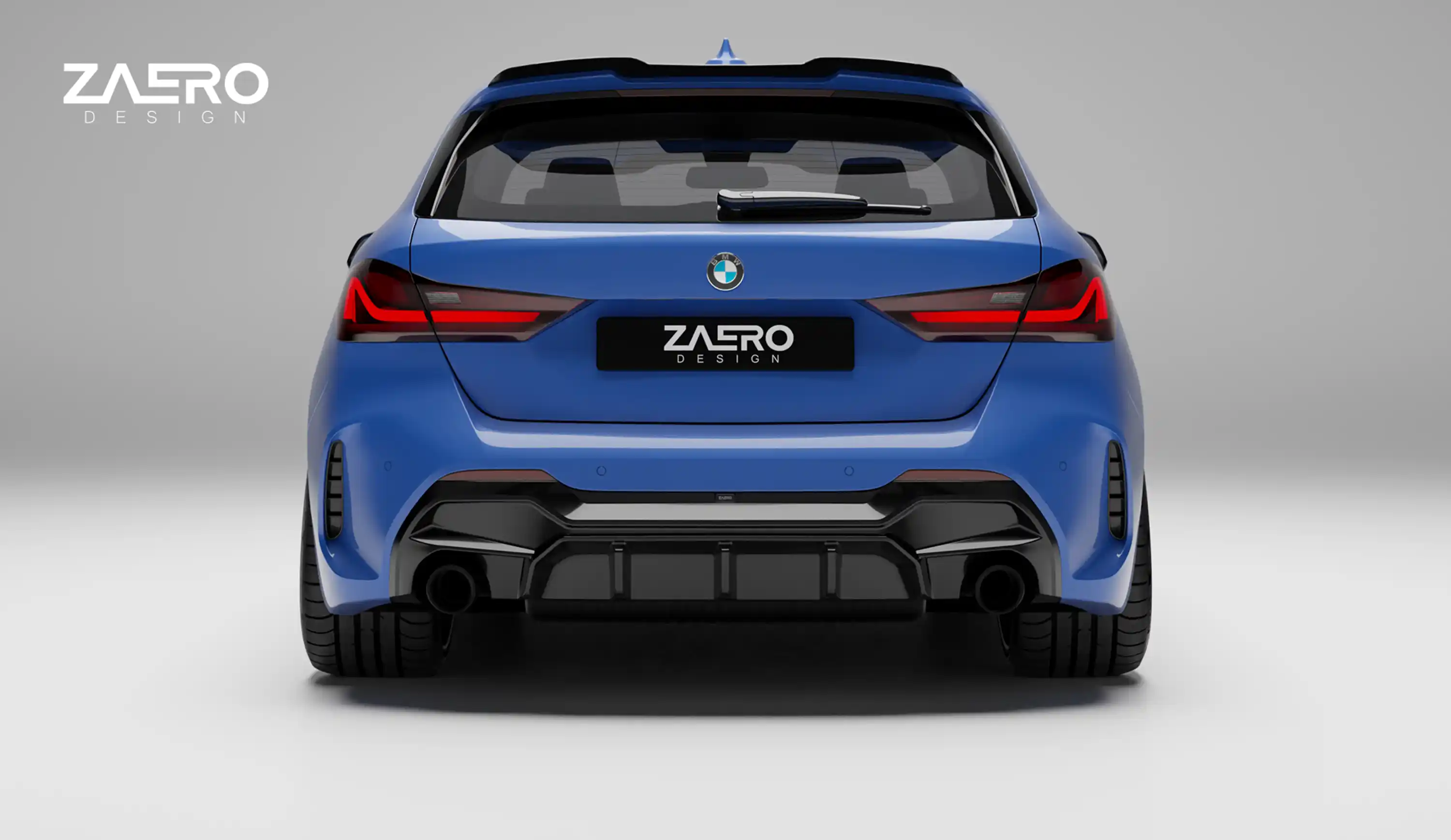 ZAERO DESIGN Diffuser for BMW 1-Series F40