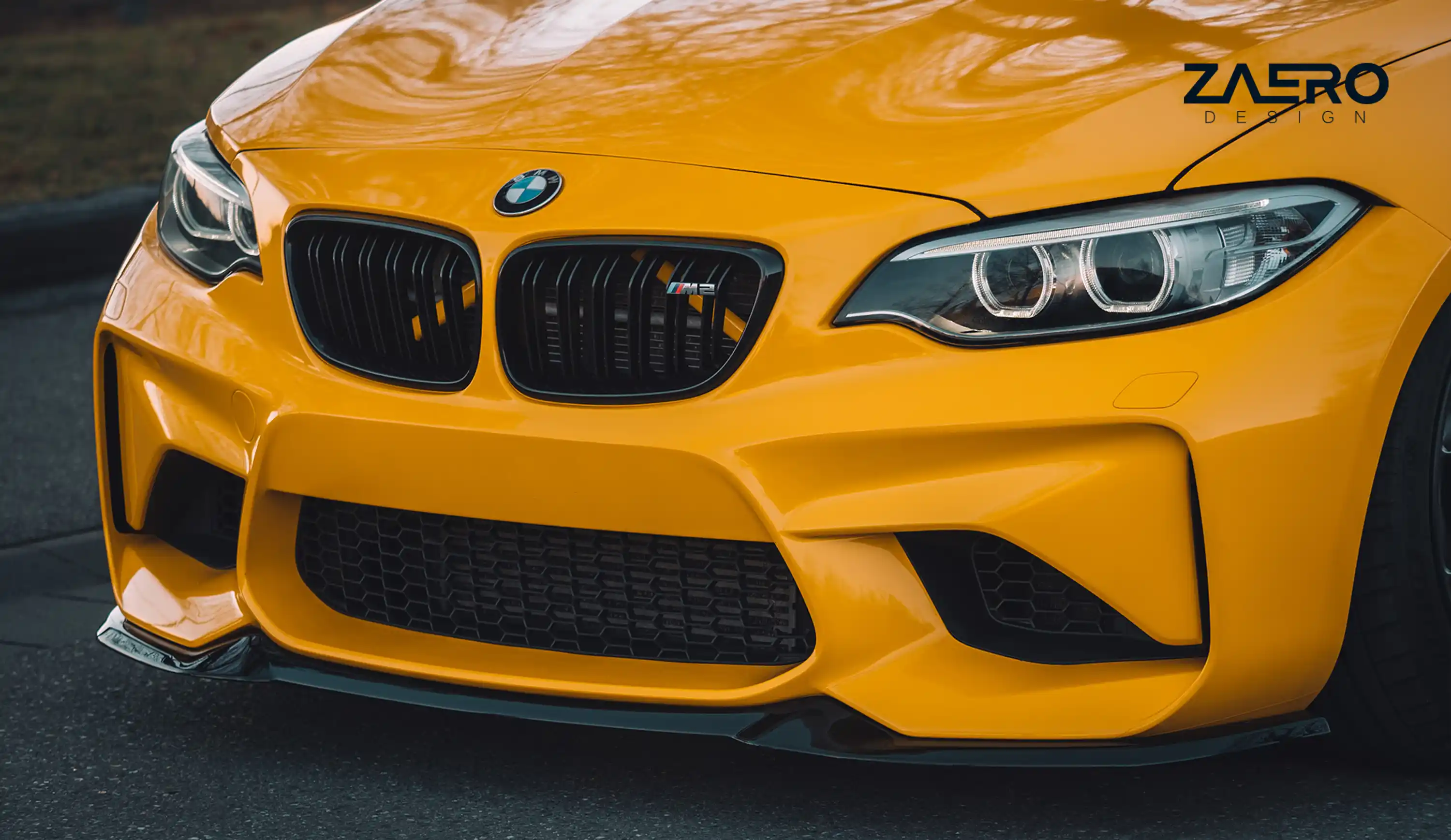 front splitter by ZAERO DESIGN for BMW M2 F87