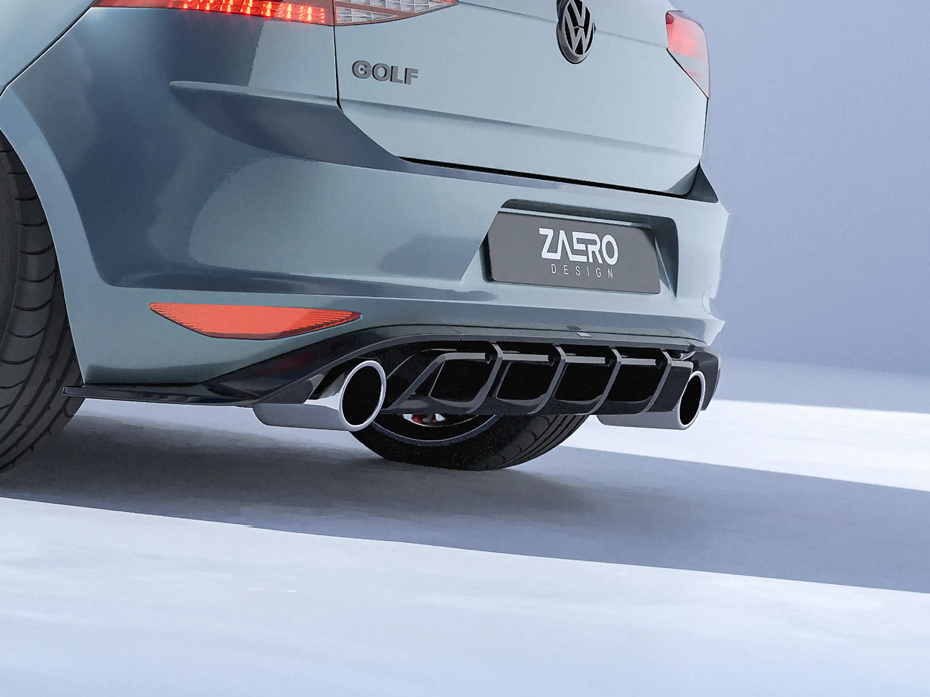 EVO-1 Diffuser for VW Golf 7 GTI (Pre-Facelift)