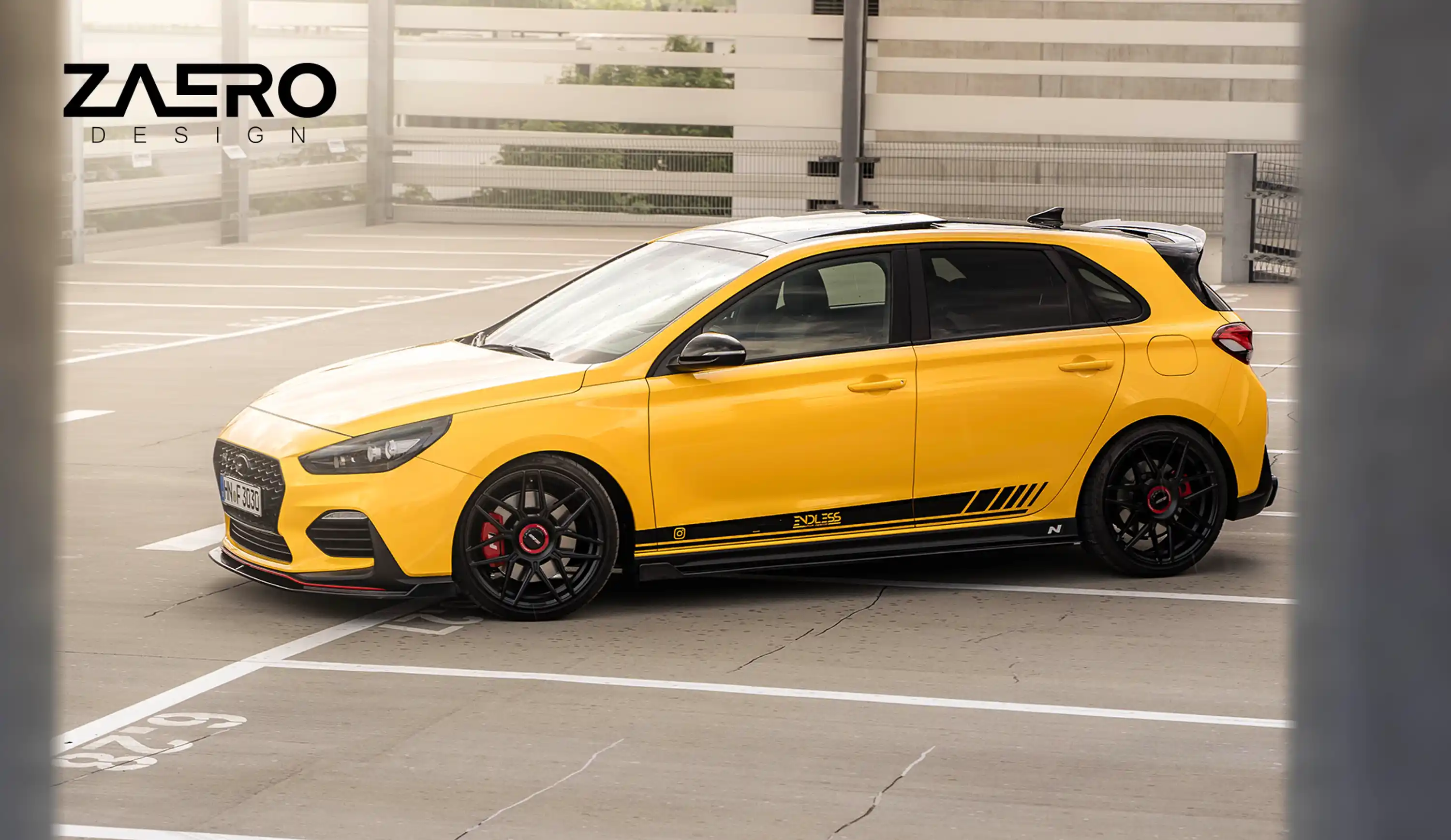 body kit by ZAERO DESIGN for Hyundai i30N