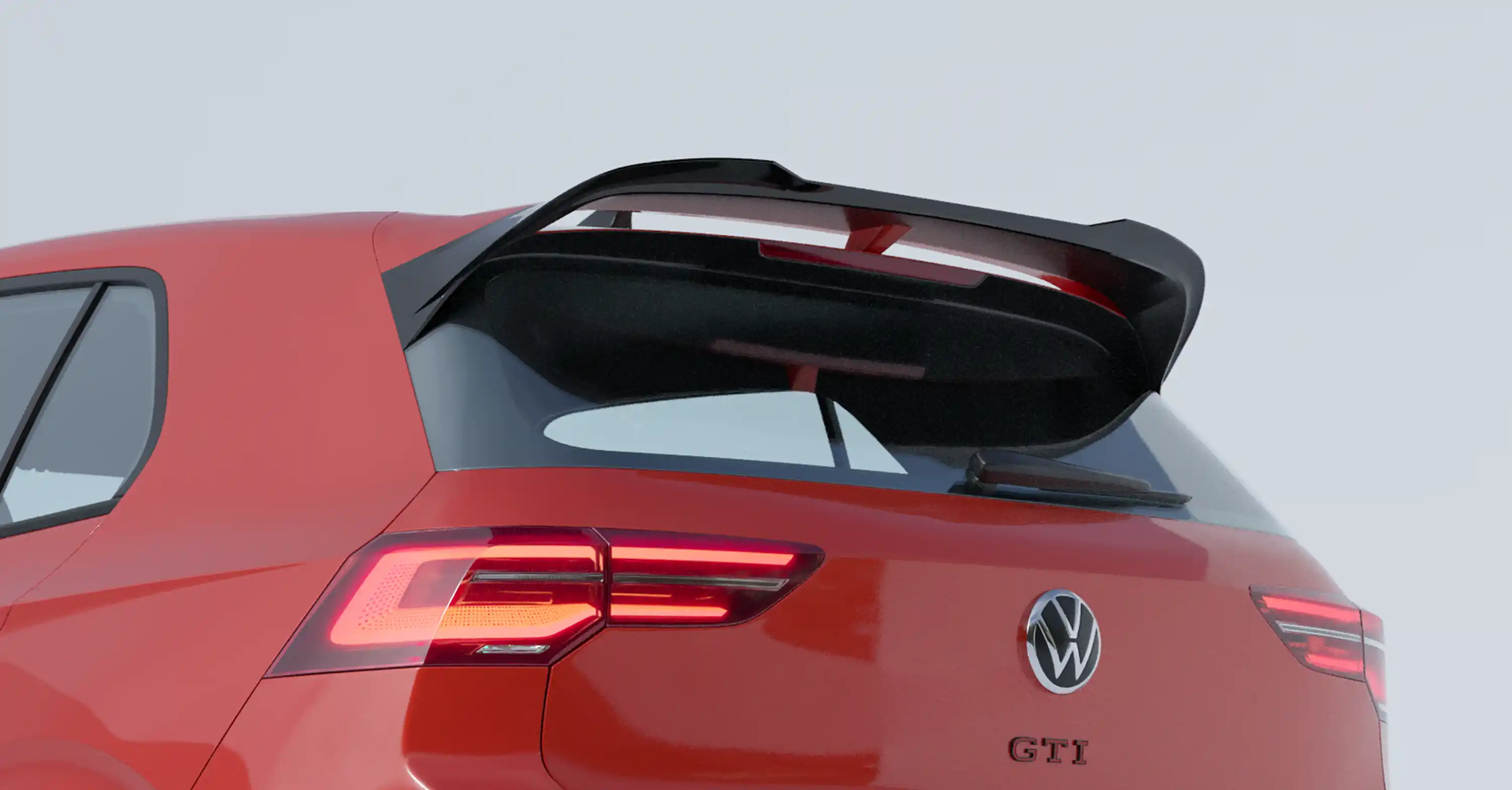 EVO-1 Rear Spoiler for VW Golf 8 Clubsport & R