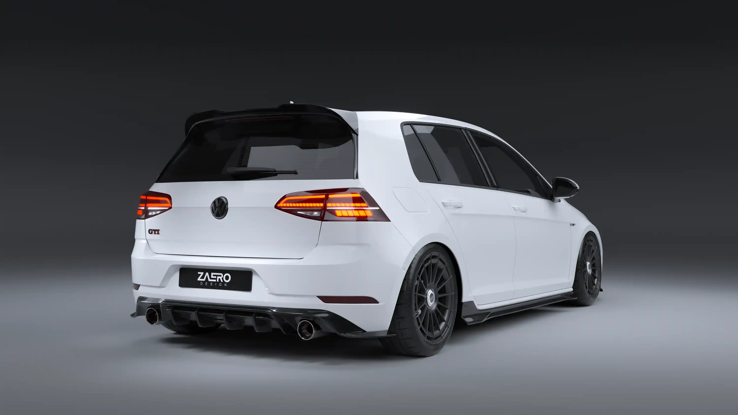 ZAERO DESIGN Diffuser for VW Golf 7.5 GTI (2013 – 2019)