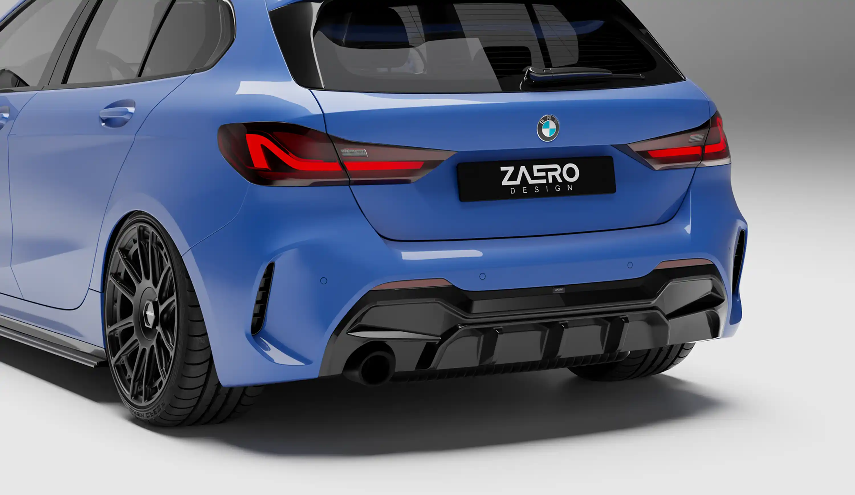 ZAERO DESIGN Diffuser for BMW 1-Series F40
