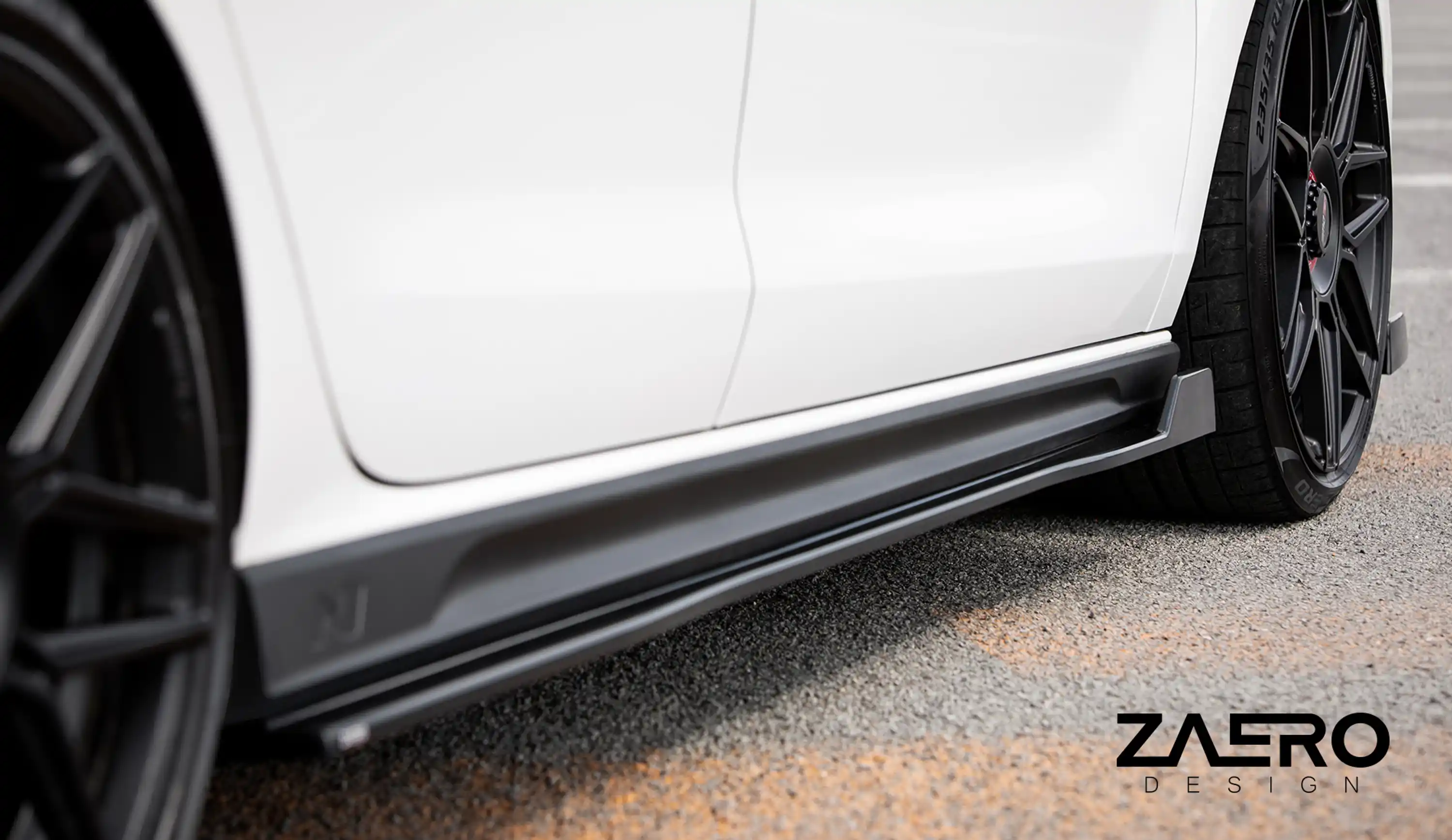 Side Skirt Extensions by ZAERO DESIGN for Hyundai i30N