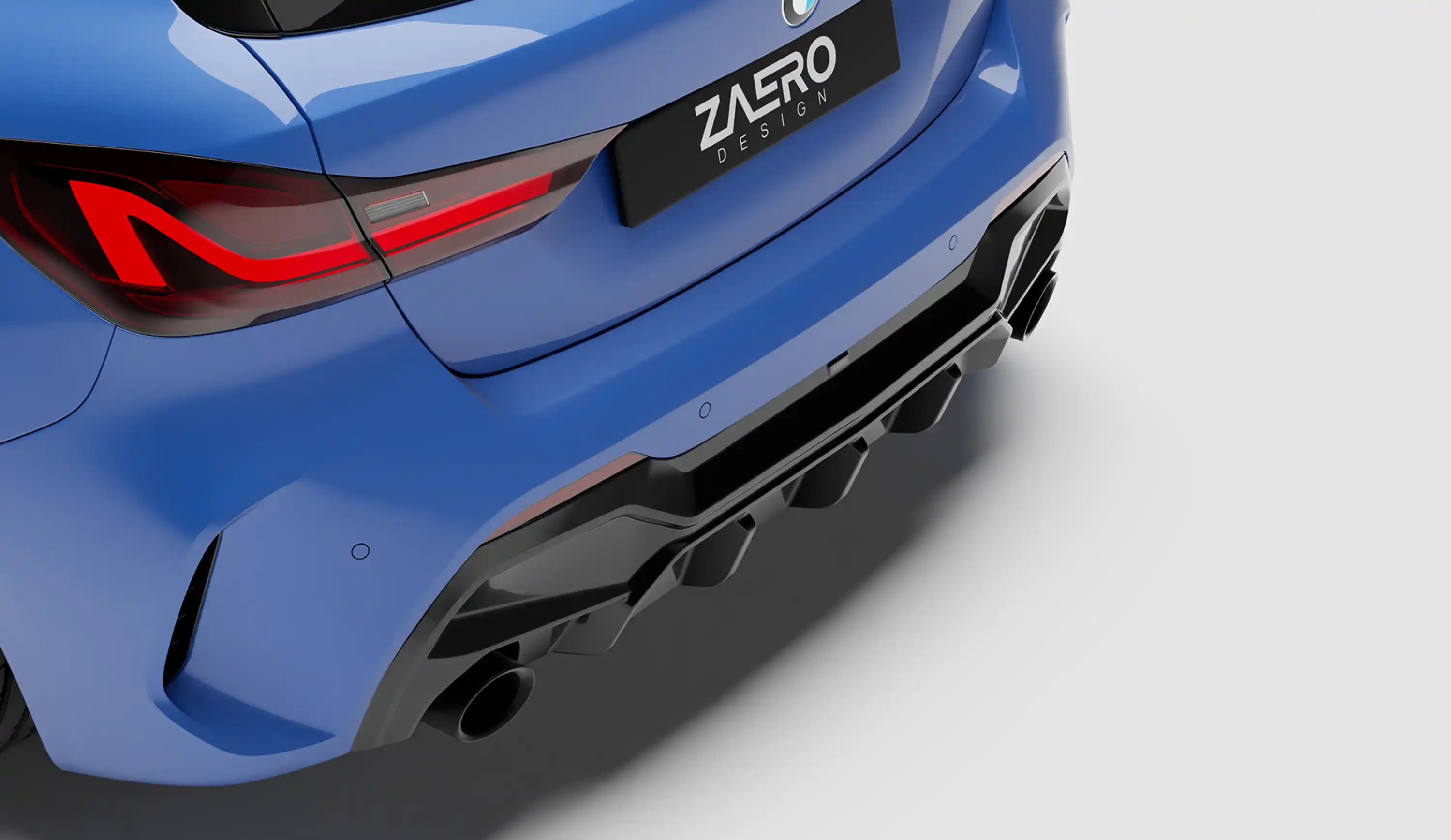 ZAERO DESIGN Diffuser for BMW 1-Series F40