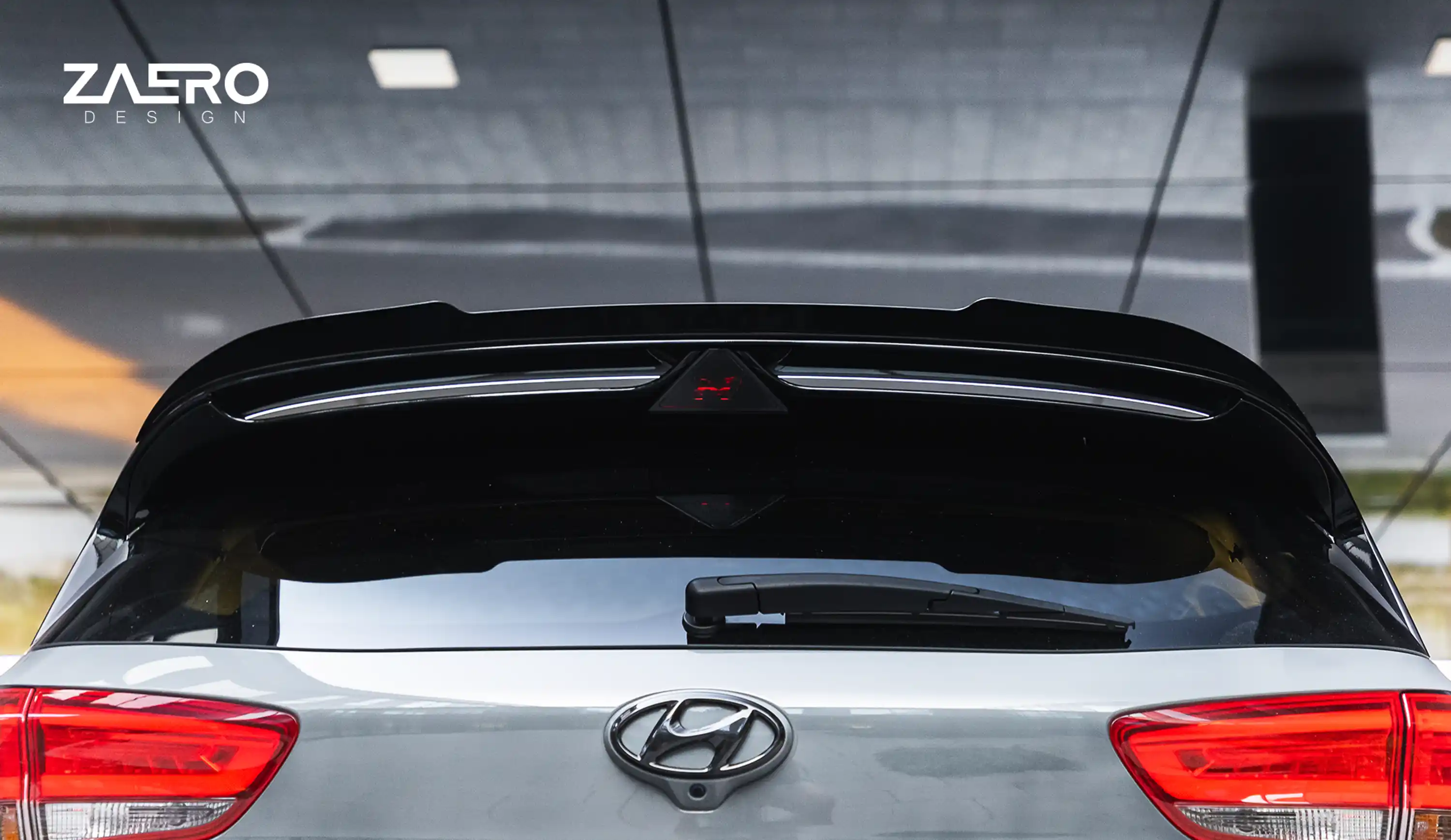 rear spoiler by ZAERO DESIGN for Hyundai i30N