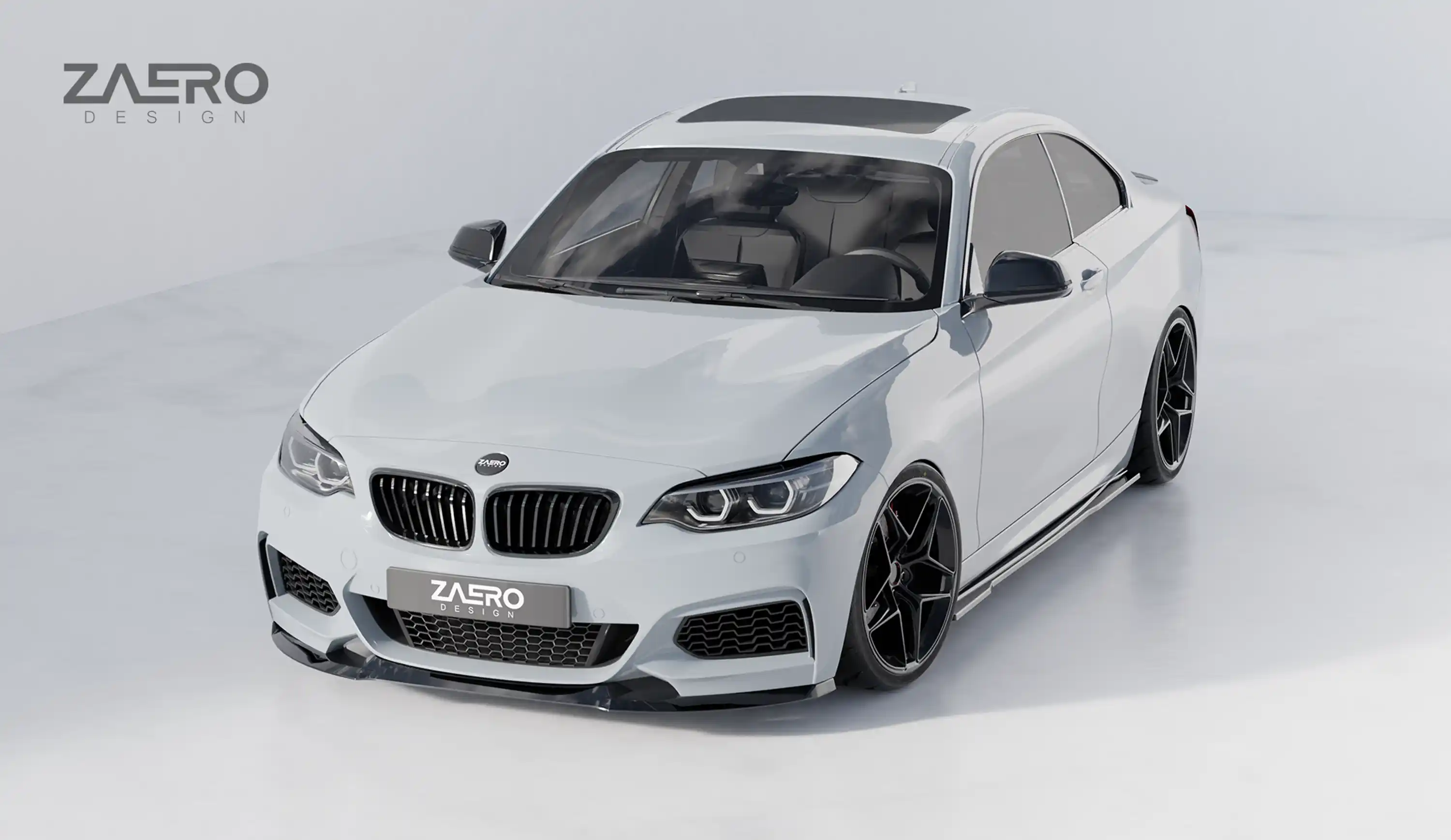 body kit by ZAERO DESIGN for BMW 2-Series F22 F23 M235 M240