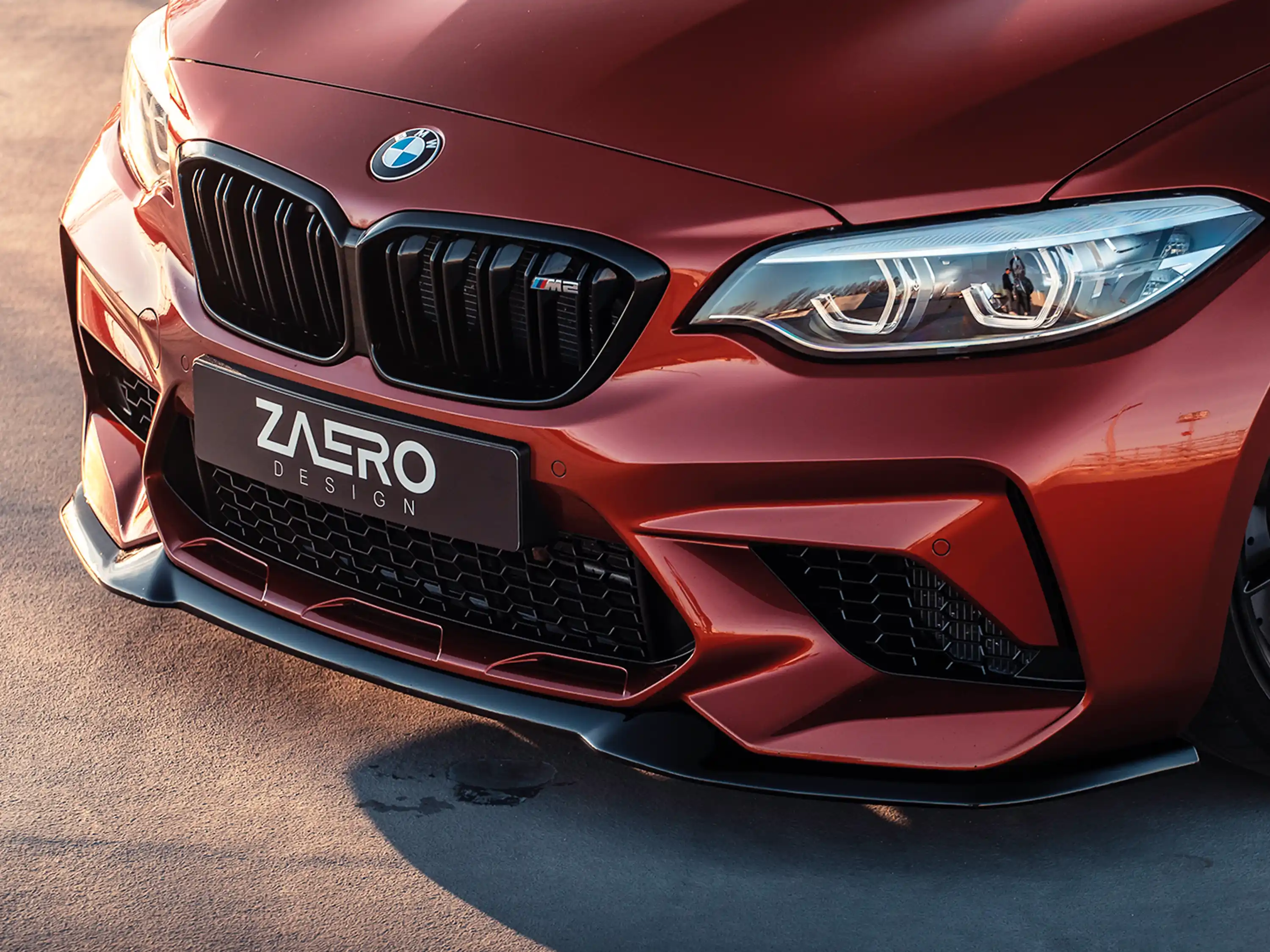 front splitter by ZAERO DESIGN for BMW M2 F87