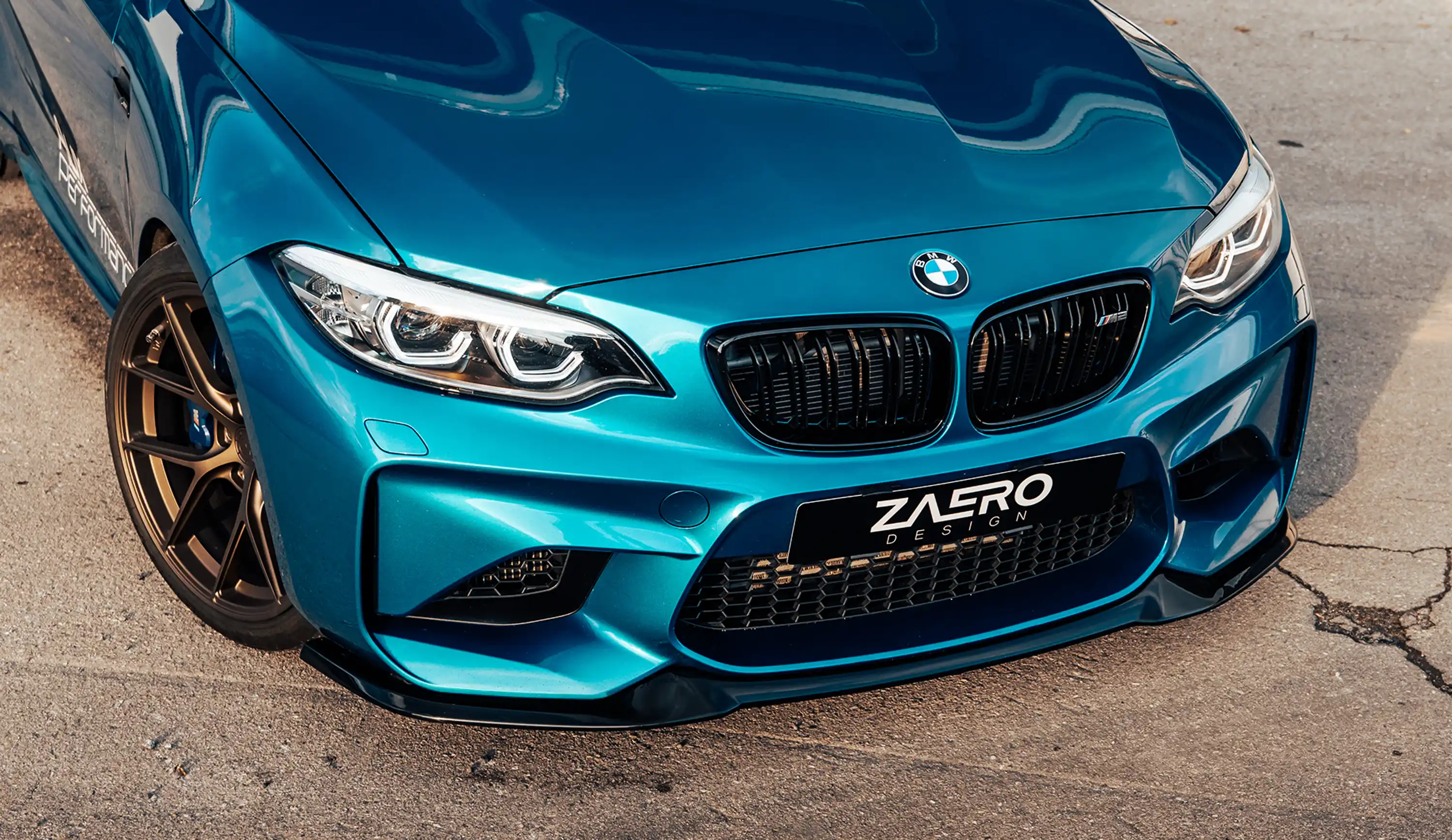Frontspoilerlippe von ZAERO DESIGN für BMW M2 F87
