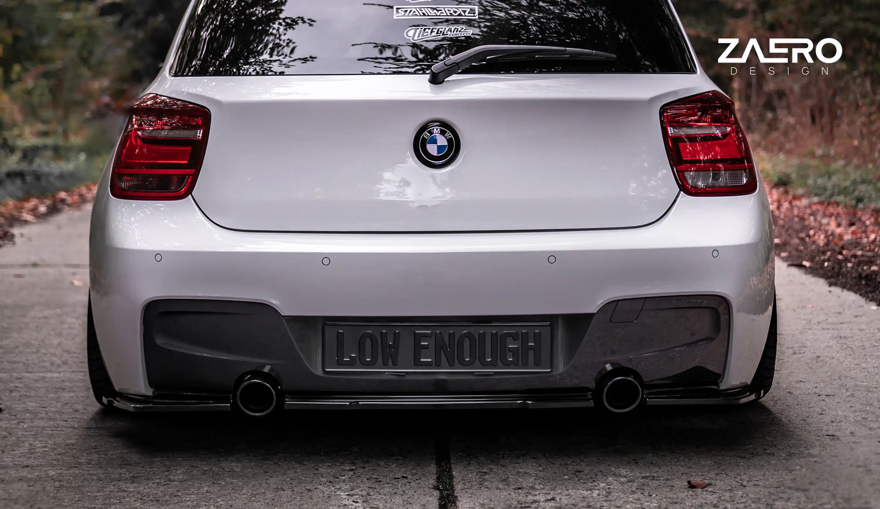 EVO-1 Diffusor Erweiterung für BMW 1er F20 | F21 - M135i (PRE-LCI - Vorfacelift)