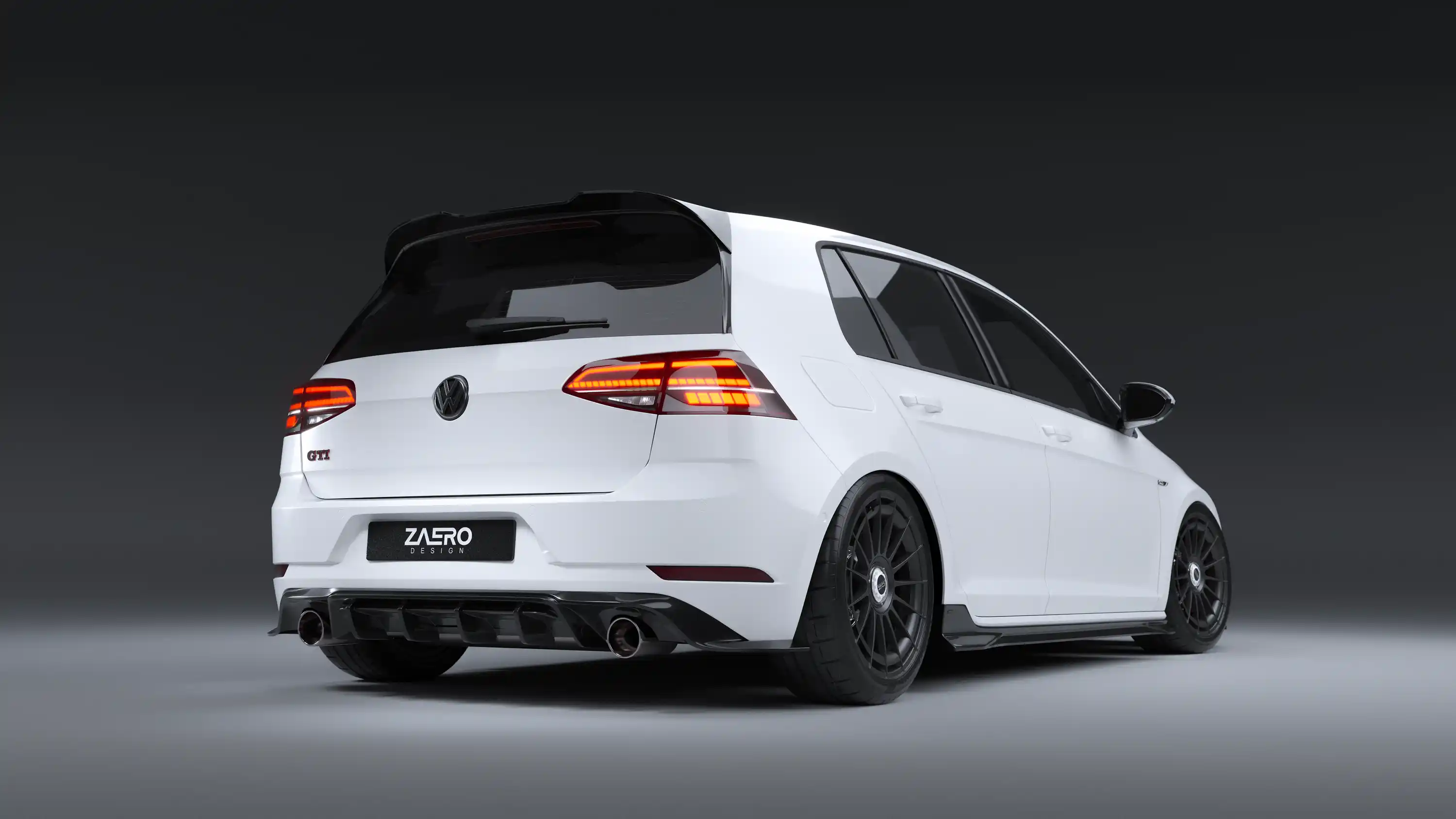 ZAERO DESIGN Diffusor für VW Golf 7.5 GTI (2013 – 2019)