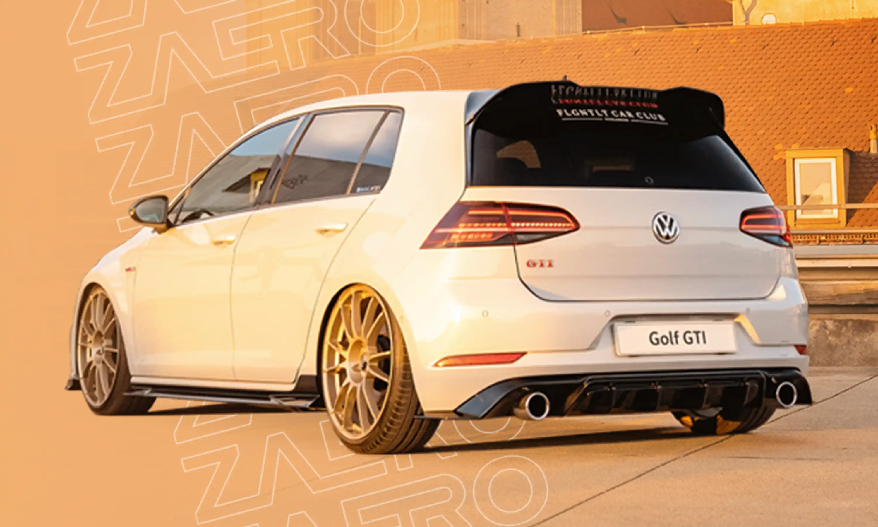 ZAERO DESIGN Diffusor für VW Golf 7.5 GTI (2013 – 2019)