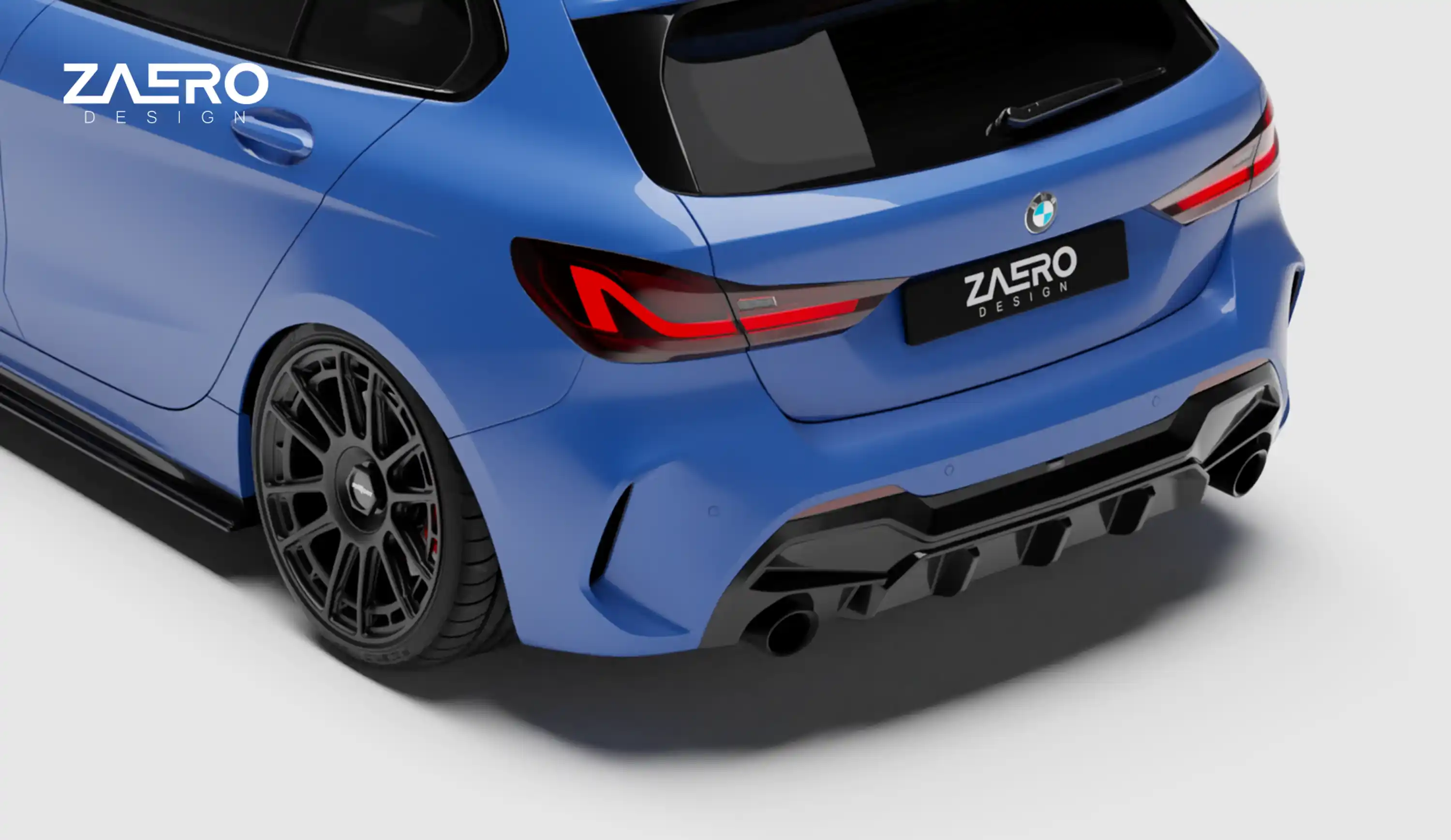 ZAERO DESIGN Diffusor für BMW 1er F40