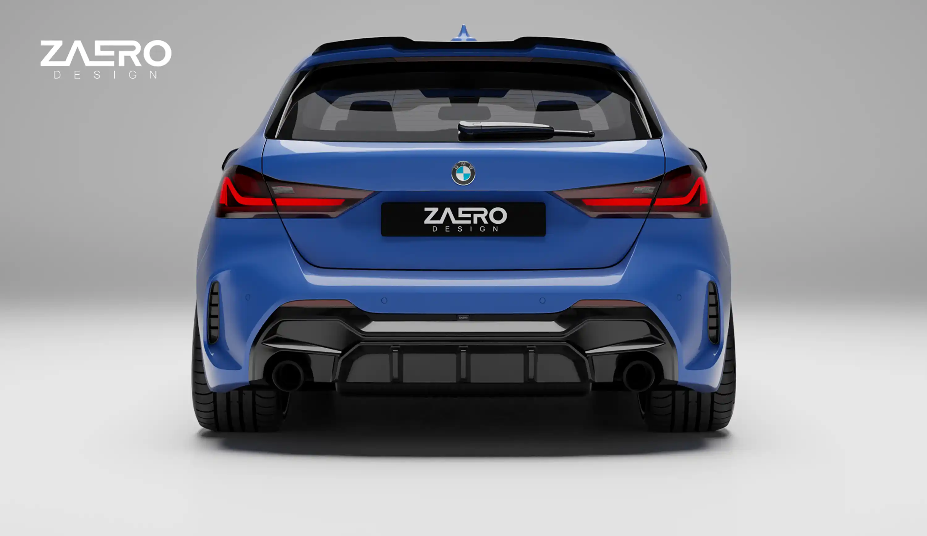 ZAERO DESIGN Diffusor für BMW 1er F40