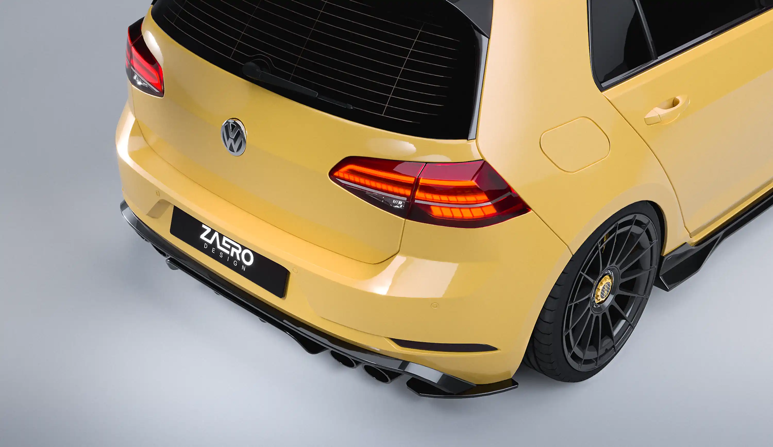 ZAERO DESIGN Diffusor für VW Golf 7.5 R (2017 – 2019)