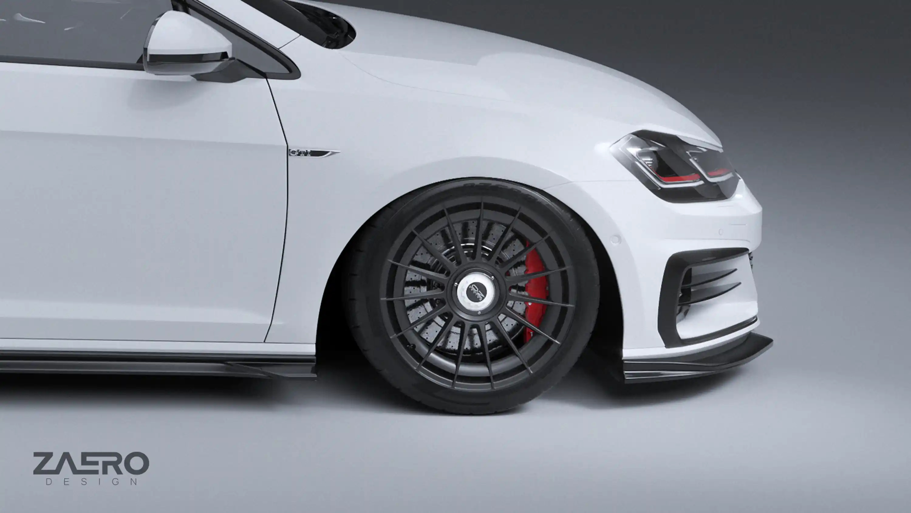 Frontspoilerlippe von ZAERO DESIGN für VW Golf 7.5 GTI (2013 – 2019)